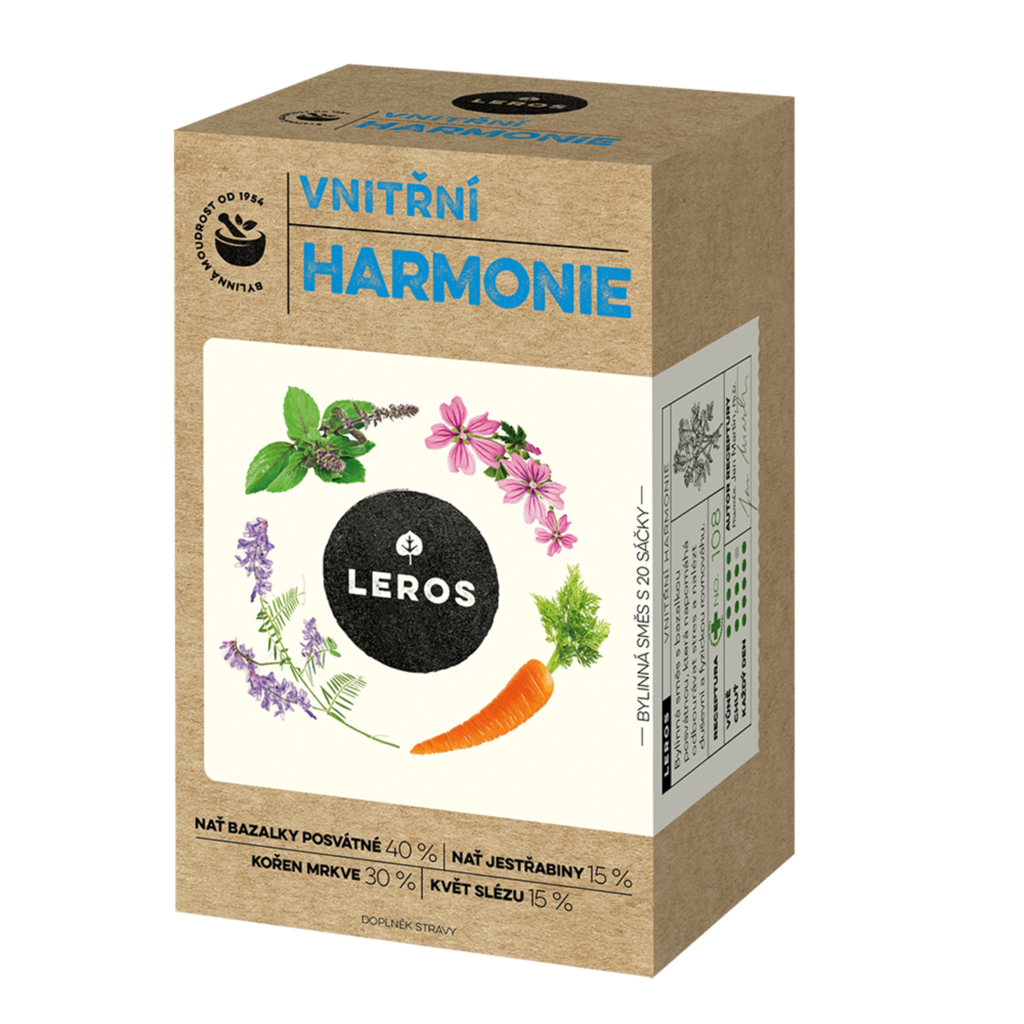 Vnitřní harmonie čaj porcovaný 26g Leros